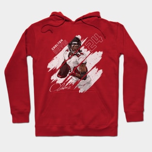 Carlton Davis Tamba Bay Stripes Hoodie